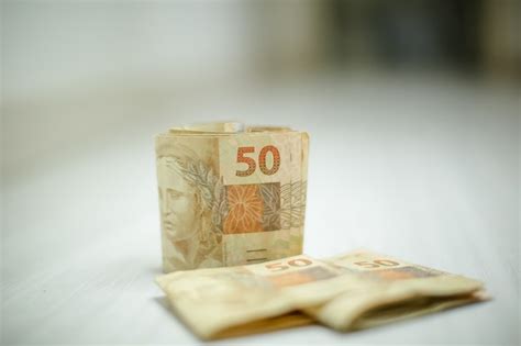 Billetes De Y Reales Brasile Os Foto Premium