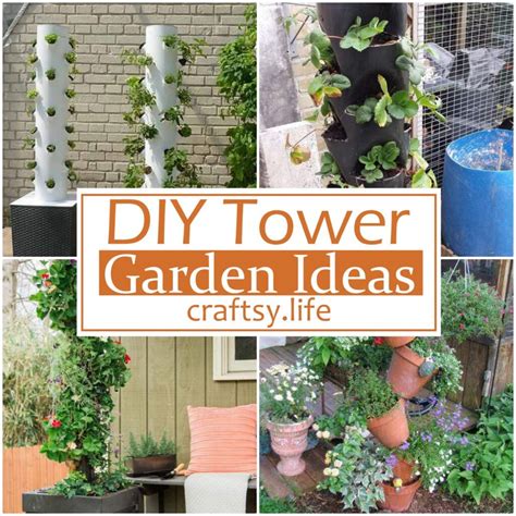 Diy Tower Garden Ideas For Vertical Gardening Creatives Joy