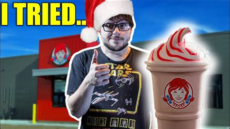 I Tried Wendys Peppermint Frosty And Here S What I Think Youtube