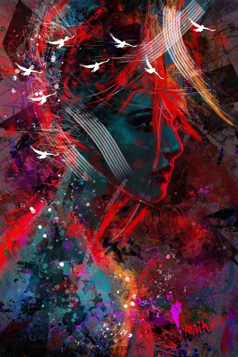 free your mind Painting by yossi kotler | Saatchi Art