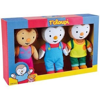 Peluche T Choupi Et Ses Ami En Coffret De 3 Personnages Plushland