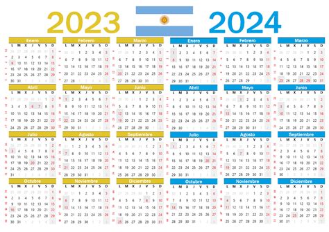 Calendario 2023 Argentina Con Festivos Pdf