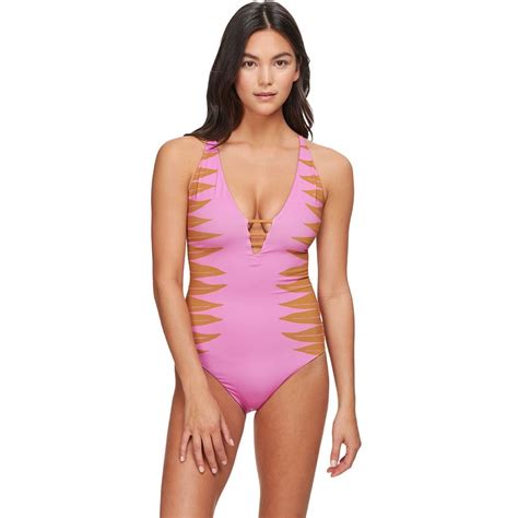 Patagonia Extended Break Reversible One Piece Swimsuit Womens Clothing