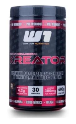 Winkler Nutrition Pre Entreno Kreator Servicios Grs Winkler C