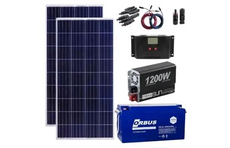 Off Grid Solar Paket Sistemler Watt Tv Aydinlatma Ba Ev G Ne