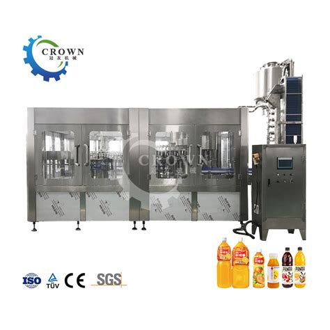 Automatic Bottle Juice Pure Water Bottling Liquid Filling Capping