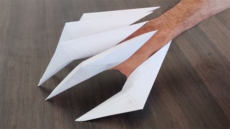 How To Make Paper Claws Origami Claws Tutorial Youtube