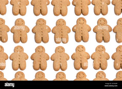 Gingerbread Man Seamless Pattern Hi Res Stock Photography And Images