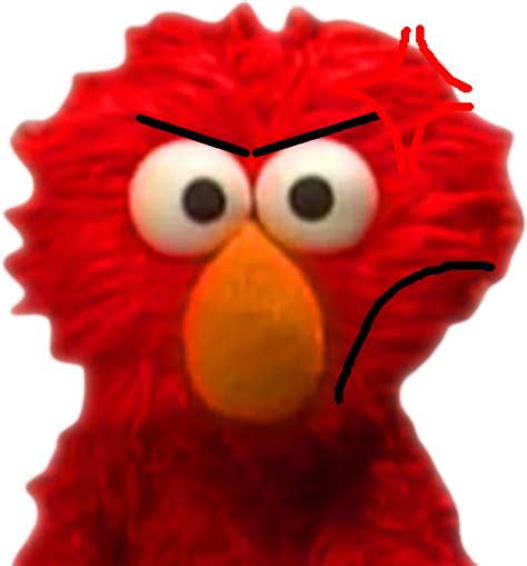 Pissed Off Elmo Png By Convbobcat On Deviantart