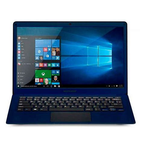 Notbook Multilaser Legacy 32GB Intel Celeron Dual Core Windows 10 PC207