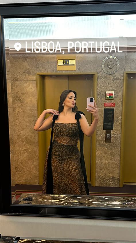 Worlds Sexiest Woman Ashley Graham Flaunts Her Famous Curves In Leopard Print Dress For New