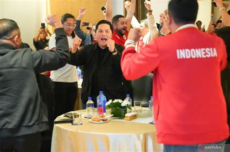 Erick Thohir Terpukau Timnas Indonesia Sukses Bekuk Australia