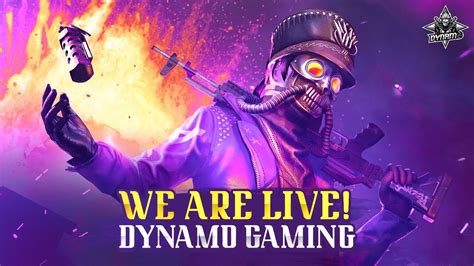 Pubg Mobile Live With Dynamo Gaming Team Hydra Rush Gameplay In