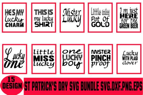 St Patrick Day Designs Bundle Graphic By Palash Studio Creative Fabrica