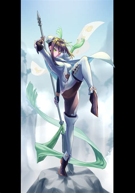 Lancer Qin Liangyu Fategrand Order Image By Raven Architect