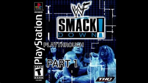 Wwf Smackdown Ps1 Playthrough Part 1 Youtube