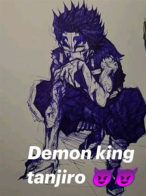 Demon king tanjiro 😈😈 | Demon king, Demon, Star art