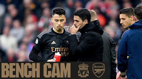 Bench Cam Liverpool Vs Arsenal All The Reactions And Emotions