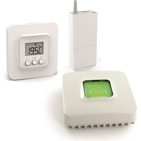 Delta Dore Thermostat sans fil connecté pour chaudière et pompe à