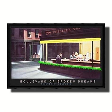 Neonetics Boulevard Of Broken Dreams Neon Poster Sign Boulevard Of