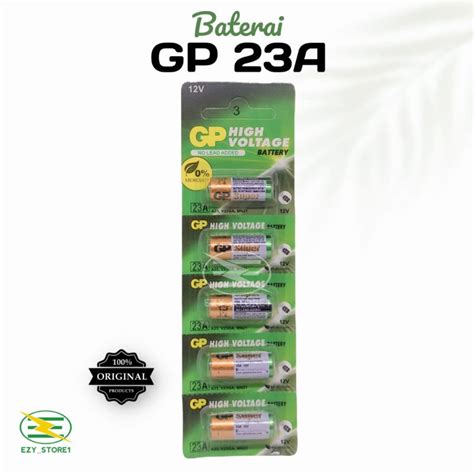 Jual Baterai GP 23A A23 VA23A EL12 MN21 VR22 LR23A L1028 Original 12