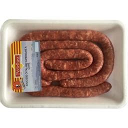 Saucisse catalane supérieure à cuire Pédelhez Intermarché