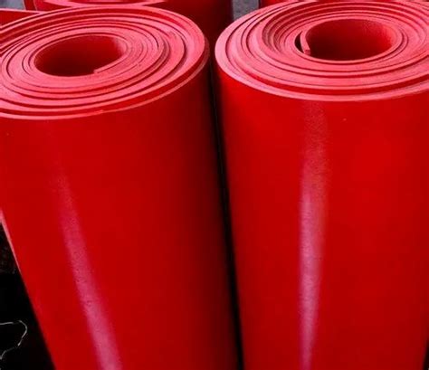 Silicone Red Rubber Sheet For Industrial Size Mtr X Mtr Mtr X