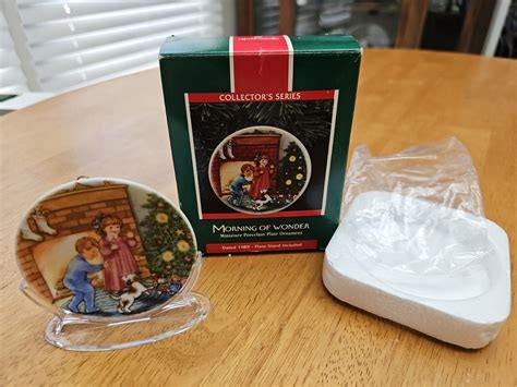 Hallmark Morning Of Wonder Plate Ornament Ebay