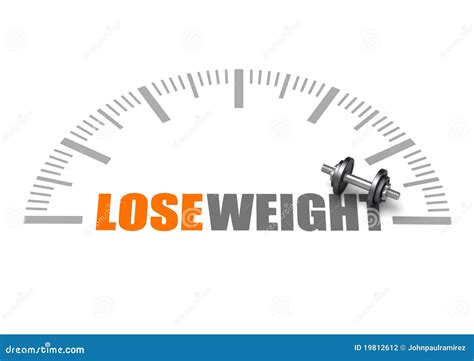 Lose Weight Text With Dumbbell And Weight Scale Stock Photography ...