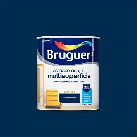 Bruguer Esmalte de color Acrylic Multisuperficie Azul cantábrico 750