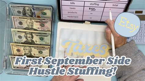 September S First Side Hustle Cash Envelope Stuffing Etsy Another