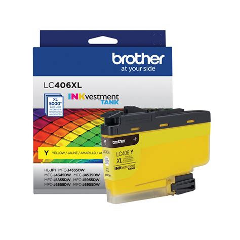 Cartucho De Tinta Brother Lc Xlys Lc Xly Amarelo Mfcj Dw