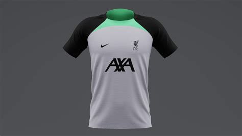 Liverpool 2023 Training Kit - 3D Model by ShehataDesigns