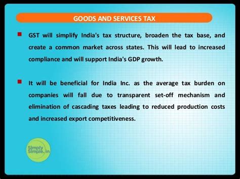 Understanding Goods And Services Tax Gst