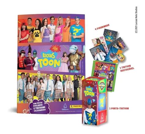 Lbum Luccas Toon Figurinhas E Tiktoons Luccas Neto