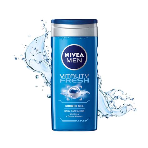 Buy Nivea Men Body Wash Vitality Fresh With Ocean Minerals Shower Gel