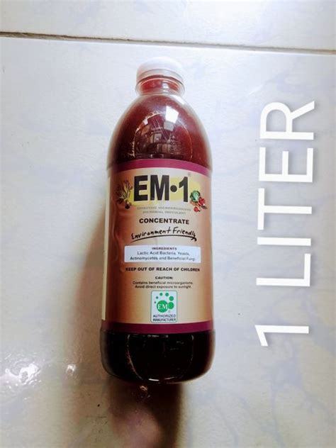 EM1 MICROORGANISMS MICROBAL INOCULANT CONCENTRATE 1 LITER Lazada PH