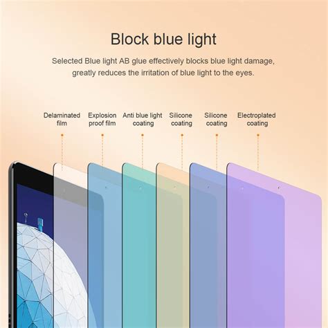 Nillkin Amazing V Anti Blue Light Tempered Glass For Apple IPad Air