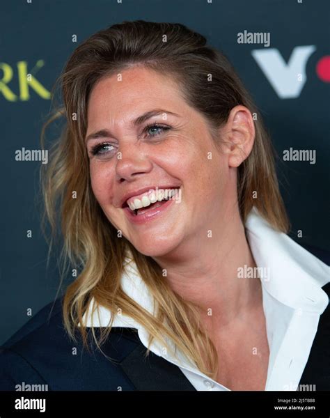 Munich, Germany. 25th Apr, 2022. Felicitas Woll, actress, comes to the