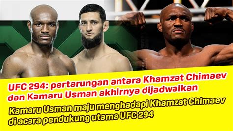 Kabar Ufc Terbaru Ujian Nyata Bagi Khamzat Chimaev YouTube