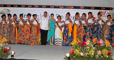 Noticias En Linea De Tabasco Imponen Bandas A Las Candidatas A La Flor