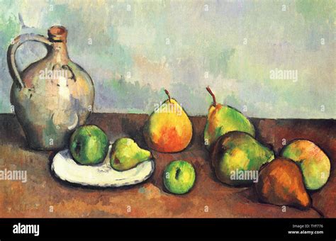 Cezanne Nature Morte Pichet Banque De Photographies Et Dimages Haute