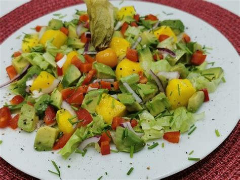 Avocado Mango Salat Von Strubbelsternchen Chefkoch