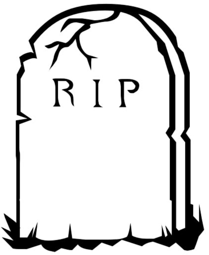 Free Tombstone Clipart Black And White, Download Free Tombstone Clipart ...