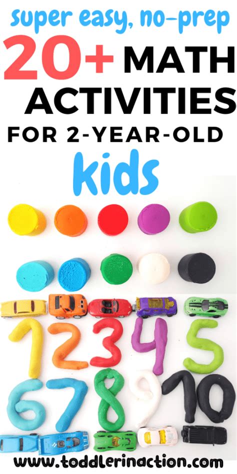 20 Easy No Prep Everyday Math Activities For Toddlers