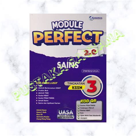 Saujana Nusamas Modul Perfect Kssm Tingkatan Lazada