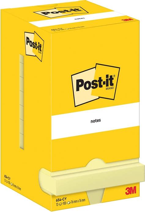 Post It Notes Jaune Canari Pack Promo De Blocs Gratuits