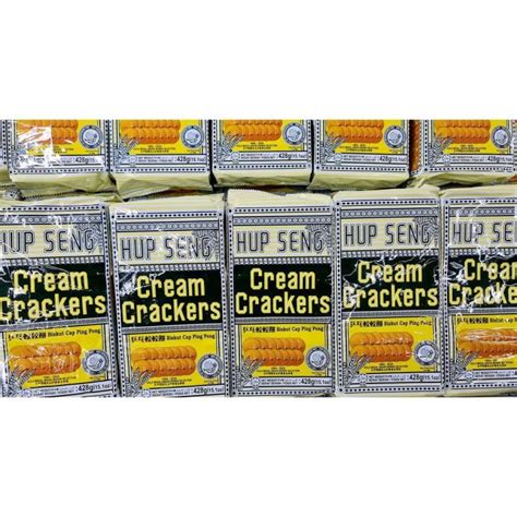 SPECIAL PROMO BISKUT PING PONG Hup Seng Cream Crackers 428g Lazada