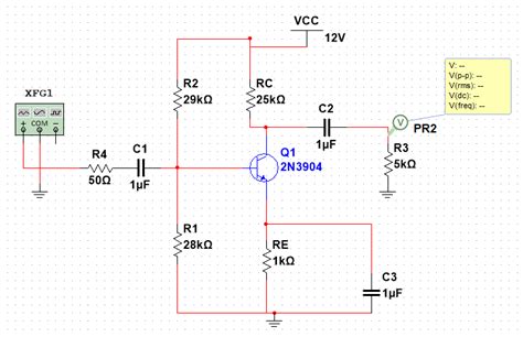 transistors - Common Emitter Amplifier Voltage Gain - Electrical ...