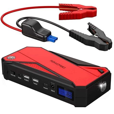 DBPower Portable Car Jump Starter 600a Peak 18000mah